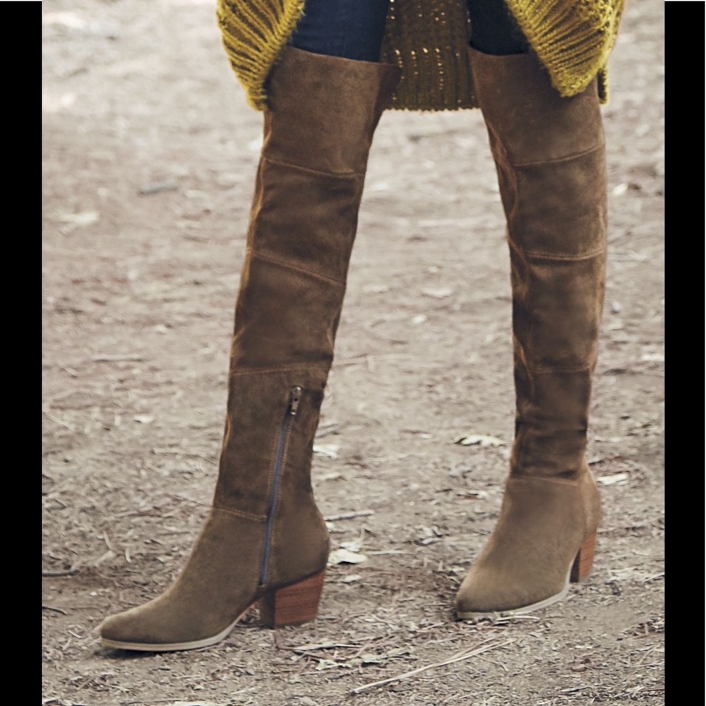 Gently used Sole Society Melbourne OTK boots.
